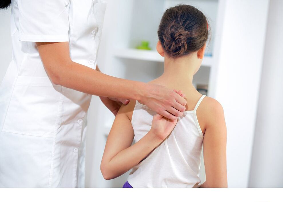 Arthrosis of a young woman
